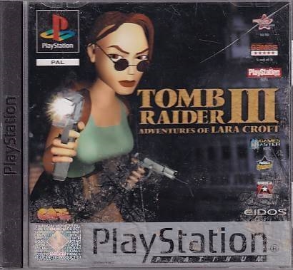 Tomb Raider III Platinum - PS1 (B Grade) (Genbrug)